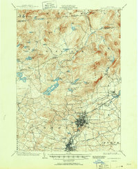 Download a high-resolution, GPS-compatible USGS topo map for Gloversville, NY (1951 edition)