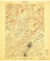 Download a high-resolution, GPS-compatible USGS topo map for Gloversville, NY (1906 edition)