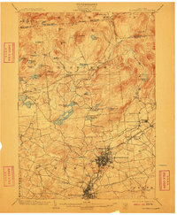 Download a high-resolution, GPS-compatible USGS topo map for Gloversville, NY (1910 edition)
