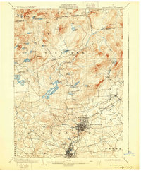 Download a high-resolution, GPS-compatible USGS topo map for Gloversville, NY (1928 edition)