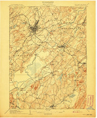 1908 Map of Goshen