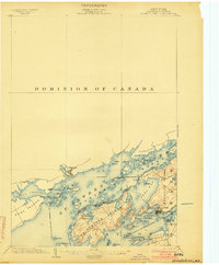 preview thumbnail of historical topo map of Jefferson County, NY in 1903