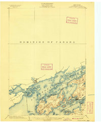 Download a high-resolution, GPS-compatible USGS topo map for Grindstone, NY (1909 edition)