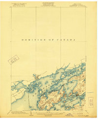 Download a high-resolution, GPS-compatible USGS topo map for Grindstone, NY (1921 edition)