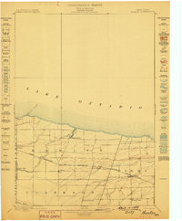Download a high-resolution, GPS-compatible USGS topo map for Hamlin, NY (1899 edition)