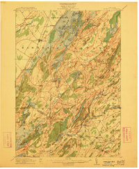 preview thumbnail of historical topo map of St. Lawrence County, NY in 1912