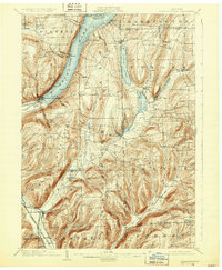Download a high-resolution, GPS-compatible USGS topo map for Hammondsport, NY (1931 edition)