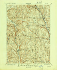 1903 Map of Harford, 1945 Print