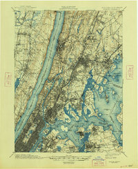 preview thumbnail of historical topo map of Westchester County, NY in 1900