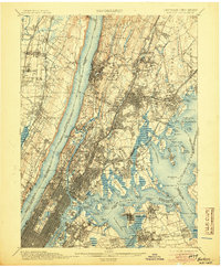 1900 Map of Harlem, 1905 Print