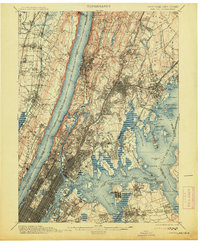 Download a high-resolution, GPS-compatible USGS topo map for Harlem, NY (1913 edition)