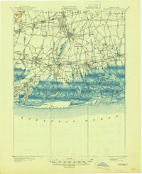 Download a high-resolution, GPS-compatible USGS topo map for Hempstead, NY (1945 edition)