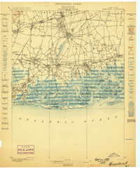 preview thumbnail of historical topo map of Nassau County, NY in 1898