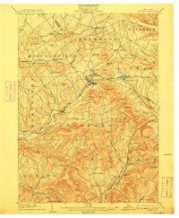 Download a high-resolution, GPS-compatible USGS topo map for Hobart, NY (1909 edition)