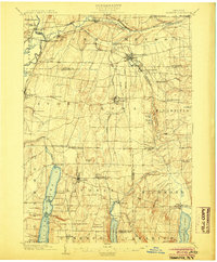 1904 Map of Honeoye