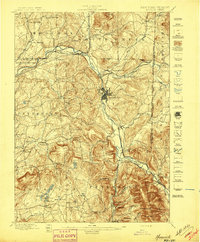 1897 Map of Hoosick