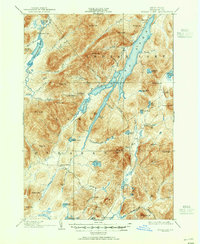 Download a high-resolution, GPS-compatible USGS topo map for Indian Lake, NY (1951 edition)