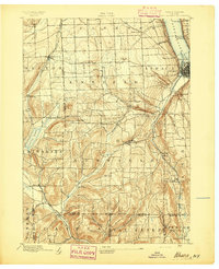 1895 Map of Ithaca