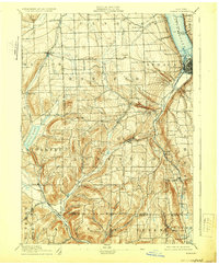 Download a high-resolution, GPS-compatible USGS topo map for Ithaca, NY (1929 edition)