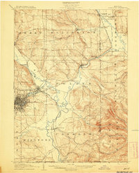 1905 Map of Jamestown