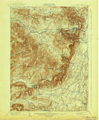 Download a high-resolution, GPS-compatible USGS topo map for Kaaterskill, NY (1943 edition)