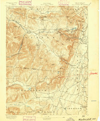 1894 Map of Kaaterskill