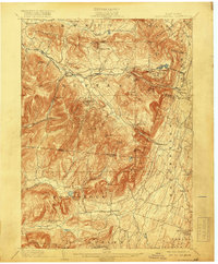 preview thumbnail of historical topo map of Greene County, NY in 1903
