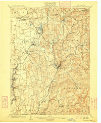 Download a high-resolution, GPS-compatible USGS topo map for Kinderhook, NY (1909 edition)