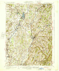 Download a high-resolution, GPS-compatible USGS topo map for Kinderhook, NY (1933 edition)