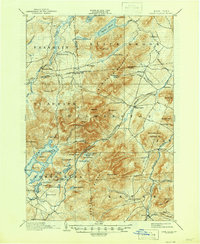 preview thumbnail of historical topo map of Lake Placid, NY in 1898