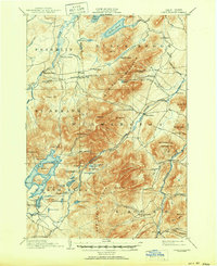 preview thumbnail of historical topo map of Lake Placid, NY in 1898
