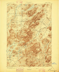 1896 Map of Lake Placid