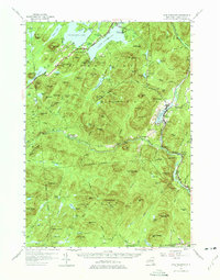 preview thumbnail of historical topo map of Hamilton County, NY in 1954