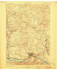 preview thumbnail of historical topo map of Little Falls, NY in 1903