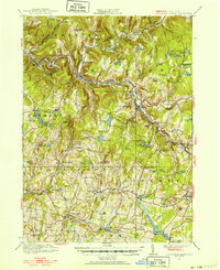Download a high-resolution, GPS-compatible USGS topo map for Livingston Manor, NY (1952 edition)