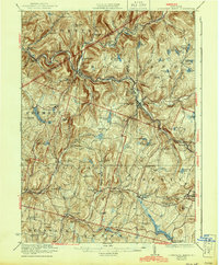 Download a high-resolution, GPS-compatible USGS topo map for Livingston Manor, NY (1943 edition)
