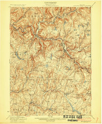 Download a high-resolution, GPS-compatible USGS topo map for Livingston Manor, NY (1923 edition)