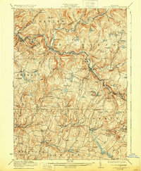 Download a high-resolution, GPS-compatible USGS topo map for Livingston Manor, NY (1928 edition)
