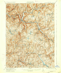 Download a high-resolution, GPS-compatible USGS topo map for Livingston Manor, NY (1933 edition)