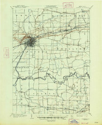 preview thumbnail of historical topo map of Lockport, NY in 1902