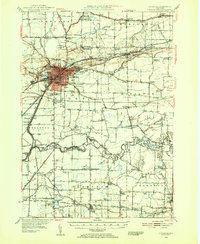 Download a high-resolution, GPS-compatible USGS topo map for Lockport, NY (1953 edition)