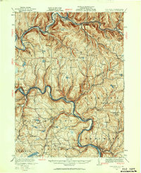 Download a high-resolution, GPS-compatible USGS topo map for Long Eddy, NY (1960 edition)