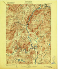 preview thumbnail of historical topo map of Warren County, NY in 1903