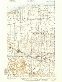 1900 Map of Wayne County, NY, 1945 Print