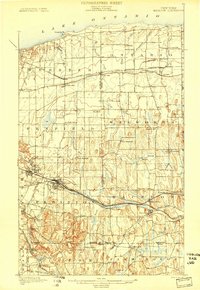 preview thumbnail of historical topo map of Monroe County, NY in 1900