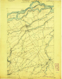Download a high-resolution, GPS-compatible USGS topo map for Massena, NY (1907 edition)