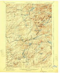 Download a high-resolution, GPS-compatible USGS topo map for Mc Keever, NY (1925 edition)
