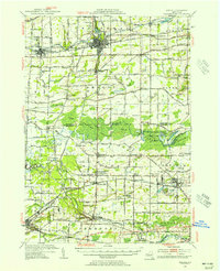 Download a high-resolution, GPS-compatible USGS topo map for Medina, NY (1956 edition)