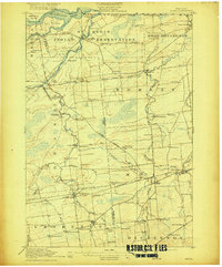 Download a high-resolution, GPS-compatible USGS topo map for Moira, NY (1917 edition)