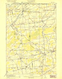 Download a high-resolution, GPS-compatible USGS topo map for Moira, NY (1917 edition)